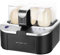 Emerio EB-123177.12 Eierkocher BPA-frei Schwarz, Edelstahl