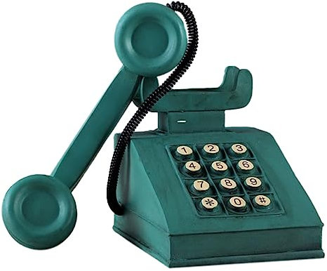 Supvox Retro Telefon Spartopf Kreatives Sparschwein Spar Topf Für Zuhause Vintage Spar Telefonform Dose Grün