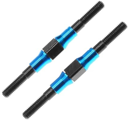 2 tiges de liaison en métal pour voitures télécommandées, 0,3 cm x 4,2 cm, pièces de rechange