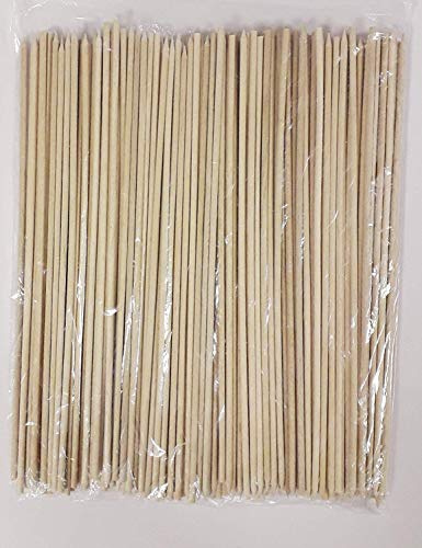 Pic à brochette 25 cm x 3.7 mm en véritable bois de hêtre fabrication française Lot de 200