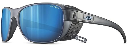 Julbo J5019414 Unisex Adult Sunglasses, Black Translucent Matte/Black, Large
