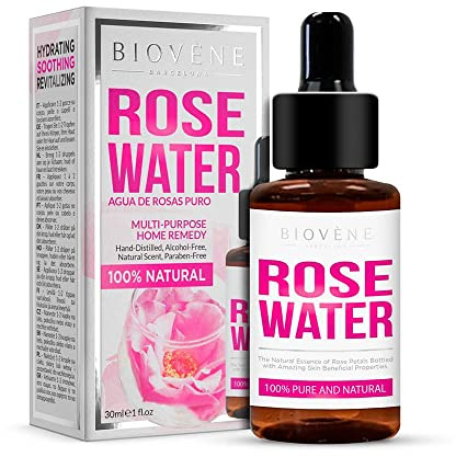 Rose Water Pure And Natural Multi-Purpose Home Remedy 30 Ml Cura della persona e salute