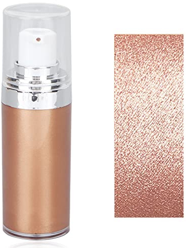 Dioche Trucco corpo glitterato Crema liquida idratante e lucidante per viso Corpo illuminante per la pelle Lozione illuminante Cosmetici Olio per il corpo brillante Lozione per il corpo(02)