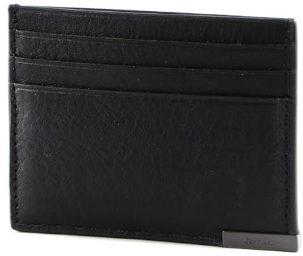 Calvin Klein Herren Moderner Plaketten-kartenhalter 6 Cc Geldbörsen