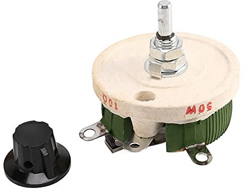 Vrttlkkfe 50W 10 Ohm Keramik Potentiometer Variable Taper Pot Widerstand Rheostat