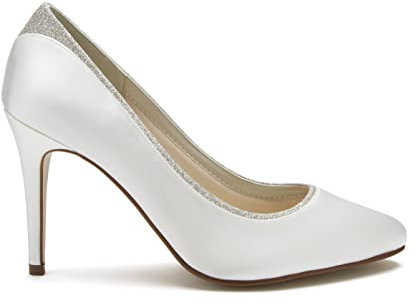 Rainbow Club Damen Marie Pumps, elfenbeinfarben,38.5 EU