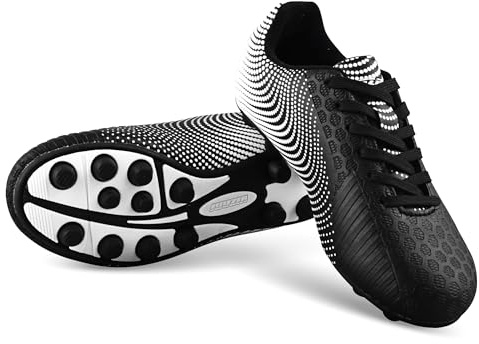 Vizari Chaussures de football pour enfant garçon et fille | FG Soccer Cleats avec crampons antidérapants | Chaussures de football pour entraînement et jeu de gazon synthétique | Chaussures de football