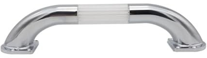 WEIJICUI Wohnwagen-Türschloss, 13'' 18'' Zinklegierung Handlauf Boot Marine Haltegriff Leuchtender Handlauf for Wohnmobile,für automatische Fensterfeststeller-Hebelverriegelung(13inch)