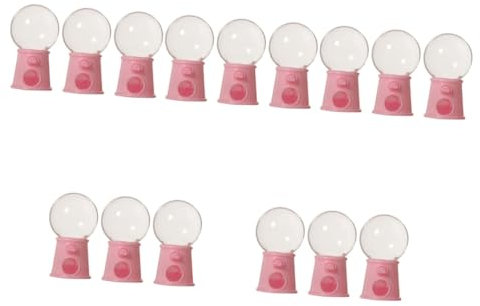SHOWERORO 5sets Boys and Girls Candy Dispenser Machine Gumballs Toys Party Game 3pcs*5