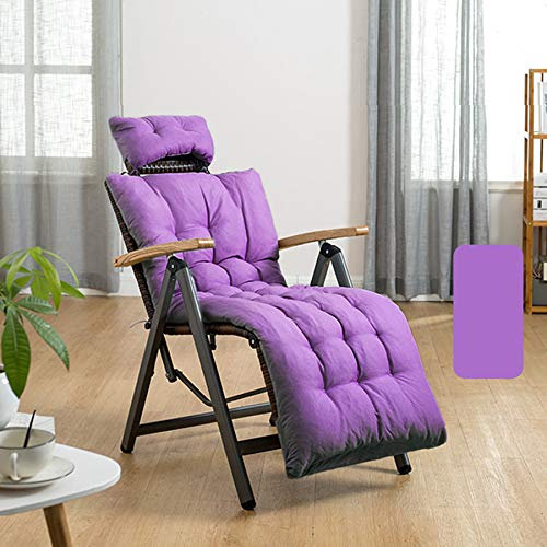 Komfortabler Outdoor Chaiselongue Stuhl mit Kopfstütze zum Entspannen und Sonnenbaden.