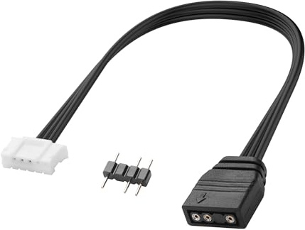 YAODHAOD Adaptador de controlador de ventilador de 5V ARGB a 4/6 pines 1PCS, compatible con Coolmoon EZDIY-FAB Corsair RGB Fan Hub, Otros ventiladores de PC de 4-6 pines y dispositivos LED (ARGB 3