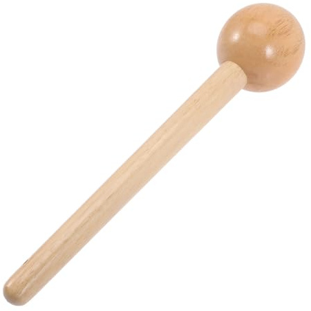 MOTHNUR Wooden Baseball Glove Mallet with Rounded Tip Smooth Finish Long Handle for Soft Grip Portable Mini Glove Hammer for Shaping and Maintaining