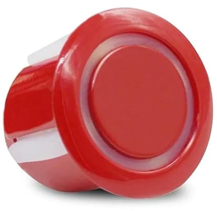 Système De Radar De Recul Kit Capteurs Stationnement Radar Recul Arrière pour Voiture 8 Avertisseurs Sonores Recul Indicateur Alerte Sonore(Rouge)