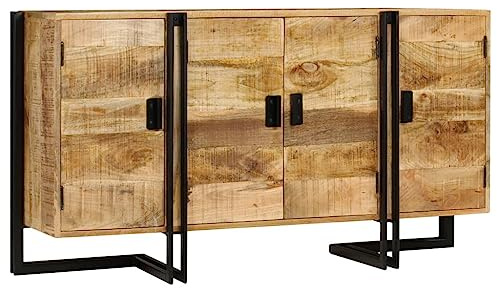 vidaXL Sideboard Massivholz Mango 150x40x80 cm