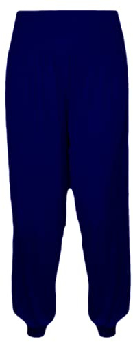 Pantalones Harem para niñas Pantalones Ali Baba Sueltos Casuales Holgados Deportes Danza Elástica Yoga Leggings Niños Acampanados Disfraces Niños Cómodos Pantalones Relajados de Cintura Azul marino 11