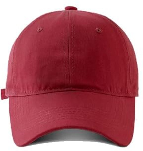 COTIDI Herren-Mütze, 100 % Baumwolle, Baseballkappe, verstellbar