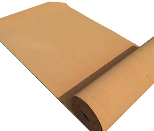 Liege Rouleau, Tableau Liège Grand Format, Rouleau Liège Haute Densité, Dalles Sol En Liège, Isolation Phonique, 6mm 8mm D'Épaisseur, Pour Les Fournitures De Bricolage À La MaisonBraun(Thick 6mm,1mx1.