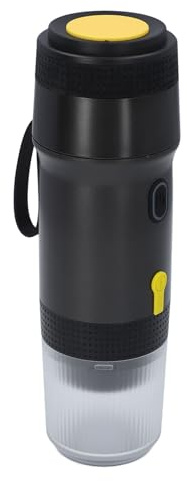 VBESTLIFE Espresso Portátil, Eléctrica de Viaje de 12 V con Batería Autocalentable para Cápsulas NES, para Cápsulas DG, para Caja de café en Polvo