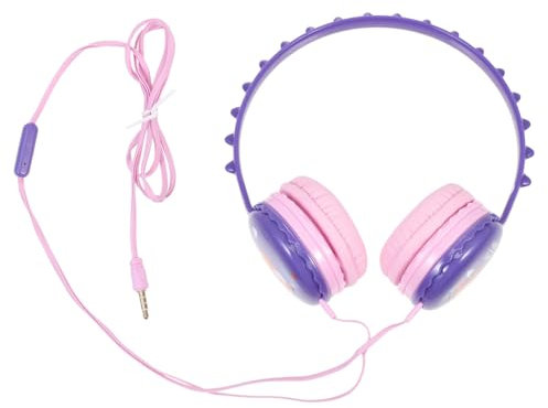 GAROZATION Dinosaurier-Headset Für Junge Mädchen Kompaktes Und Leichtes Design Hoher Klangqualität Sanfter Ohrenschützer Für Reisen Und Unterwegs