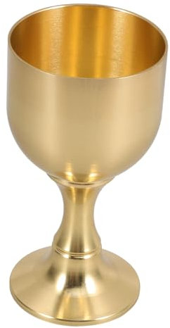 ABOOFAN Coppa Rame Antico per Liquori e Vino Elegante Goblet per Cocktail e Birra Design Vintage Facile da Pulire