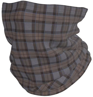 Hyaszst Bandana Multifunktionale Kopfbedeckung Schal Gesichtsschutz Halswärmer Tube,Outlander Fraser Tartan Plaid
