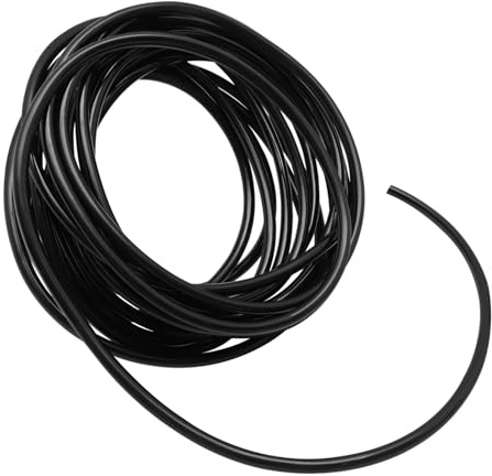 BEBEMOKO Tuyau D'arrosage Agricole PVC 10 Mètres pour Irrigation Goutte à Goutte Jardin Serrage Flexible Résistant aux Perforations Soleil Outil D'irrigation Fiable et Robuste
