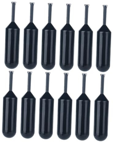 SEWACC Privacy Roller Stamp Ink Refills 12pcs Security Stamp Ink for Mail Identity Protection for Confidential Document Sealing