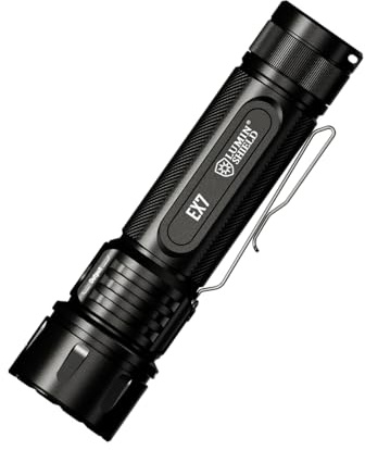 Nitecore EX7-6000 Lumen Flutlicht-Mix-betriebener USB-C-Akku, Schwarz