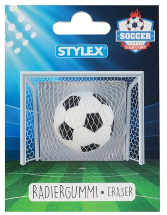 Radiergummi Fußball / Radierer 3D-Ball