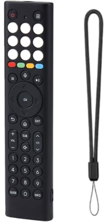 Uqezagpa Funda de silicona de agarre cómodo para ERF2B38H ERF2K38H ERF2F38H ERF2F38H Funda de silicona para control remoto que reduce la fatiga de la mano