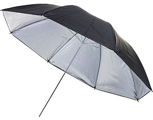 BRESSER BR-BS110 Reflexschirm schwarz/Silber 110cm