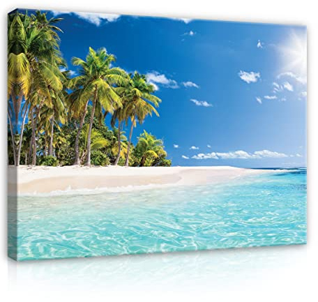 WallArena Leinwand Bilder 60x40 cm