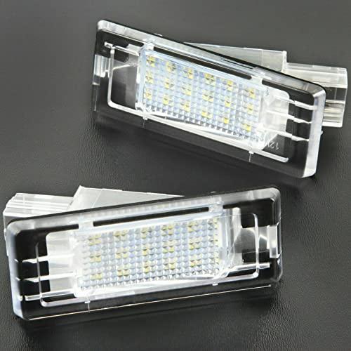 MR-Style LED-registreringsskyltbelysning lämplig för Renault Scenic | Zoe