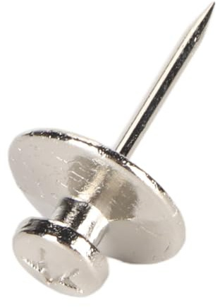 Clavos para Colgar Cuadros de Doble Cabeza, 30 Ganchos para Colgar Cuadros, Clavos Decorativos, Ganchos de Empuje, Chinchetas para Colgar en la Pared, Pintura de Reloj