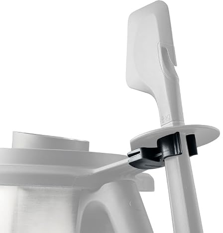 Wundermix - WunderHolder® Spatelhalterung für Thermomix TM6, TM5 | Spatel Halter für 2 unterschiedliche Steckpositionen, Zubehör Halterung, Thermomix Zubehör, einfache Anwendung