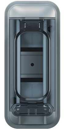 Legrand, Plexo S 601882 Répartiteur encastré pour pièces humides IP65-IK07 1 rangée 2 modules Dimensions (H x l x P) : 170 x 75 x 106 mm