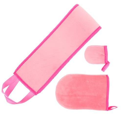HONMEET Selbstbräuner Handschuh Rückenbräunungsapplikator Lotion Für Erwachsene Wiederverwendbar Einfach Anzuwenden