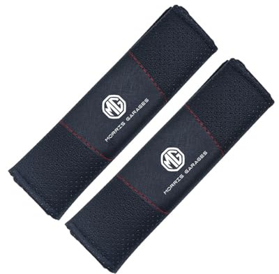 WBZHUSS 2 Piezas Acolchado para cinturón de Seguridad Coche, para MG MG3 II 2013-2018 Suave y Cómodo Protector Cinturon Coche Protector Cinturón de Seguridad