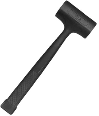 HOMSFOU De Goma Antideslizante Para Instalación De Herramienta De Madera y Baldosas Maza De Goma De Mango Ergonómico Para y Mármol