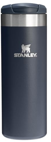 Stanley AeroLight Transit Bottle 16 oz | Locking Drink Through Lid | Leak Resistant Water Bottle or Coffee Travel Mug | Lightweight Insulated Stainless Steel | BPA-Free | Twilight
