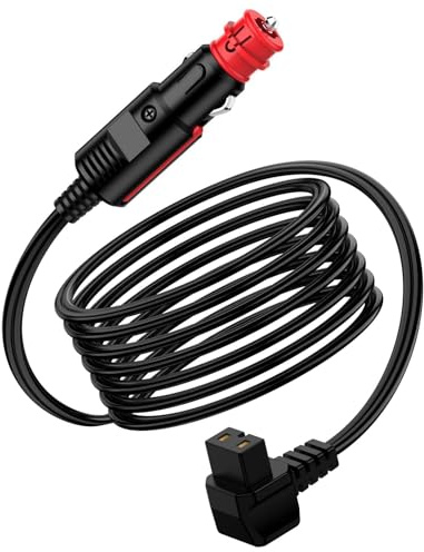 12/24V Auto Verlängerungskabel 3,5m für Kühlbox Dometic, Alpicool, Waeco CF, ARB, Setpower, ICECO, Zigarettenanzünder Verlängerungsstecker 12 Volt Auto Kühlschrank Netzteil Kabel DC Ersatzkabel