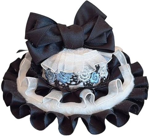 GKYQVE Age Inclusive Elegante Piccolo Cappello Costume Decors Progettato Donne Ragazze Madre Figlia Attività Sorella Legame Evento Retro Cappello