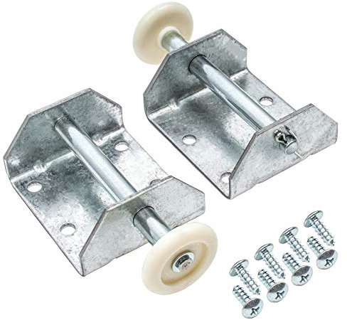 Garage Door Parts Cardale Roller Spindle & Bracket Double Doors - Pair