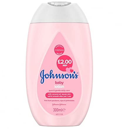 Johnsons babylotion, vit