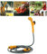 12 V Camping Shower with Submersible Pump Portable Shower 12 V Car Adapter for Camping Garden Car Outdoor Dog Shower Includes 2 m Hose and 5 m Power Cable Outdoor Shower for Car Garden Pet