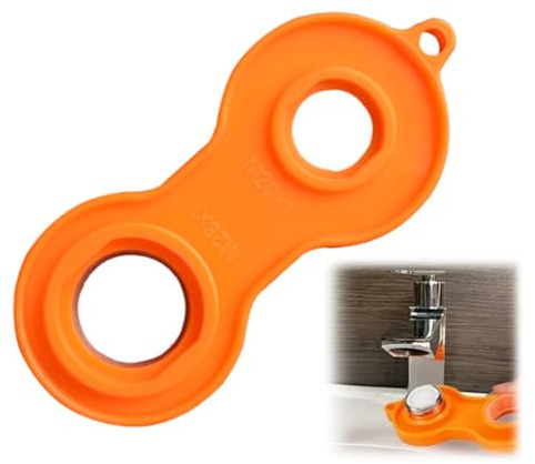 LATRAT Llave de boquilla mezcladora como llave de servicio para todos los grifos y grifos sanitarios de plástico, llave de boquilla mezcladora apta para Perlator M20 M22 M24 M28