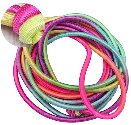 Toyvian 5stücke Springseil-Spielzeug Für Junge Mädchen Mit Gummiband Langlebiges Material Elastische Band Zum Springen Geschenk Für Mädchen Und Jungen