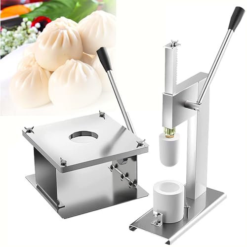Baozi Maker,Machine à Fabriquer des Petits Pains Manuels,Moule à Pain Farci à La Vapeur pour La Cuisson De Délicieux Ensembles D'outils De Cuisson à La Vapeur Baozi,Smallfilmcup