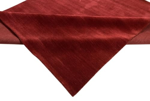 Rot Teppich 100% Wolle Orientteppich Gabbeh Loom Handgefertigt 240X295 cm