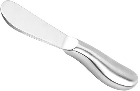 TOPBATHY -buttermesser Butterstreicher Aus Rostfreiem Stahl Sahnespatel Für Küche Zuhause Bäckerei Marmeladenverteiler Käsespatel Silber